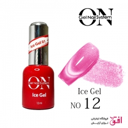 آیس ژل آنژل شماره : 12 Ongel Nail Polish Ice Gel