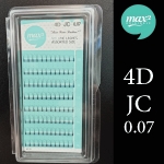 مژه فن شده اکستنشن4D-JC-0.07 مکسی تو max2