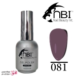 لاک ژل ان بی آی NBI Gel Polish شماره 081