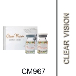 لنز کلیر ویژن لنز عسلی دور دار CM967