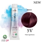 رنگ مو آکوارلی سری شرابی بنفش شماره 5V