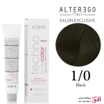 رنگ مو تکنو آلترگو ۱.۰ مشکی Alterego TechnoTechno fruit color black Hair Color Cream 1.0