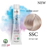 رنگ مو آکوارلی سری سوپر لایت شماره SSC