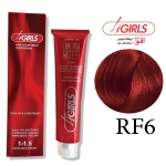 رنگ موی فورگرلز سری قرمز آتشین شماره RF6