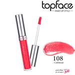 رژ لب مایع براق (شاین) تاپ فیس شماره 108