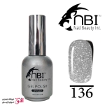 لاک ژل ان بی آی NBI Gel Polish شماره 136