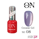 لاک ژل سرامیکی آنژل شماره :08 Ongel Nail System Ceramic Gel