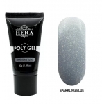 پلی ژل 30 میل هرا آبی شاین دار HERA