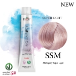 رنگ مو آکوارلی سری سوپر لایت شماره SSM