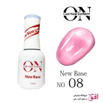 لاک ژل آنژل سری بیس شماره :08 Ongel Nail System New Base