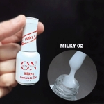 لمینت ژل ON GEL رنگ MILKY شماره 02 حجم 15 میل