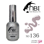 لاک ژل ان بی آی NBI Gel Polish شماره 136