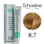 رنگ مو اچ اس لاین سری شاه بلوطی شماره 8.7