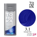 شامپو رنگی تونیکا TOHIKA شماره 3.1 آبی میدنایت حجم 150 میل