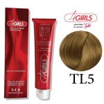 رنگ موی فورگرلز سری تنباکویی شماره TL5