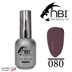 لاک ژل ان بی آی NBI Gel Polish شماره 080