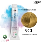 رنگ مو آکوارلی سری طبیعی گرم شماره 9CL