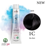 رنگ مو آکوارلی سری خاکستری شماره 1C