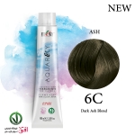 رنگ مو آکوارلی سری خاکستری شماره 6C