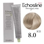 رنگ مو وگان اچ اس لاین سری طبیعی یخی 8.0 Ice