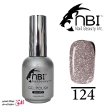 لاک ژل ان بی آی NBI Gel Polish شماره 124