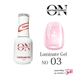 لمینت ژل ON GEL رنگ BUBBLE GUM شماره 03 حجم 15 میل