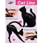 شابلون ابرو و خط چشم مدل Cat Line