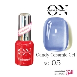لاک ژل سرامیکی آبنباتی آنژل شماره :05 Ongel Nail System Cndy Ceramic Gel